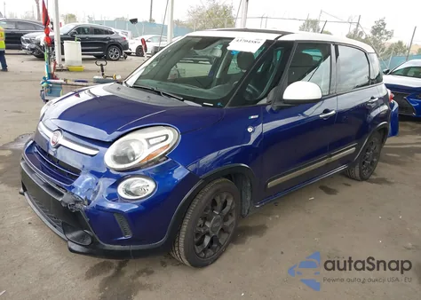 2016 Fiat 500L Urbana Trekking из США, поврежденный, VIN ZFBCFADHXGZ037616
